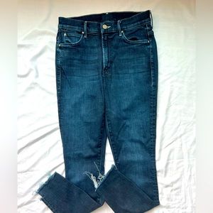 MOTHER The Stunner Ankle Step Fray‎ Disco Doll- 27